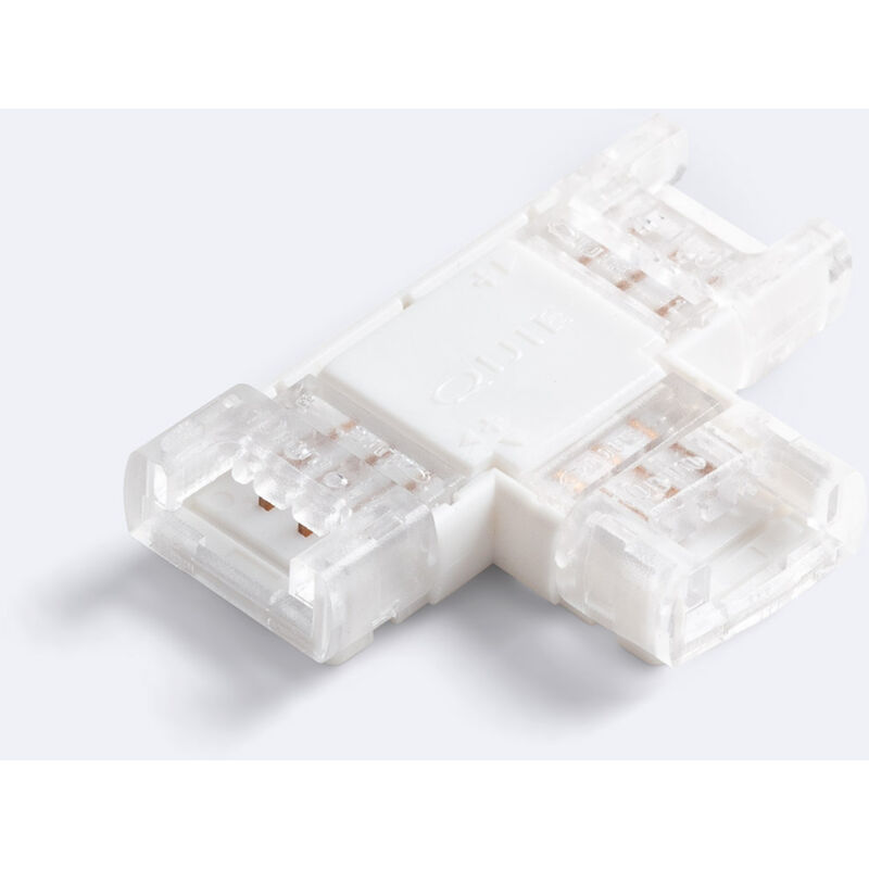 foto del prodotto connettore hippo t per strisce led cct 12 24v dc larga 10 mm 10 mm