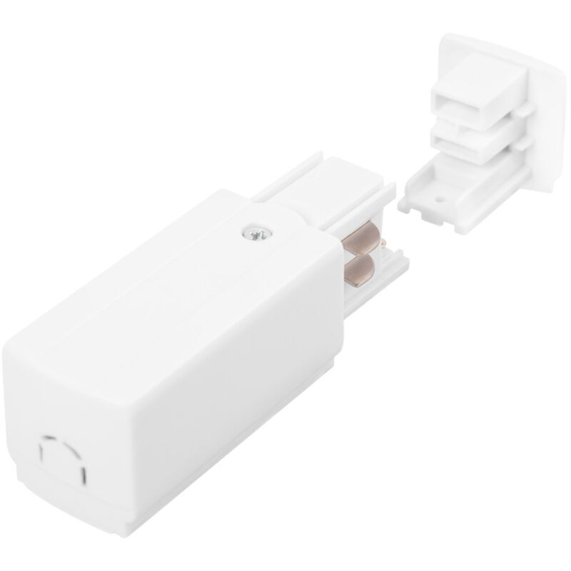 foto del prodotto connettore iniziale binario trifase bianco