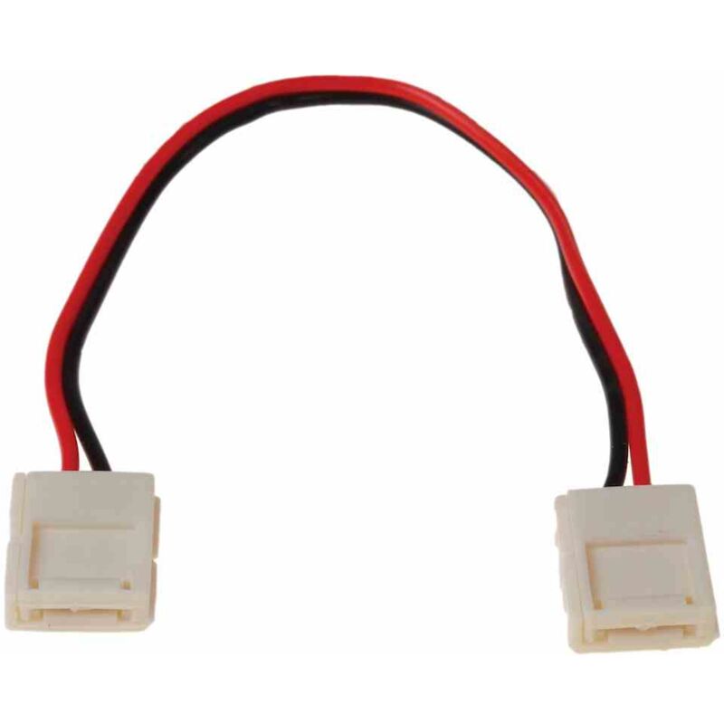 foto del prodotto connettore led da 8 mm. connettore su due lati.