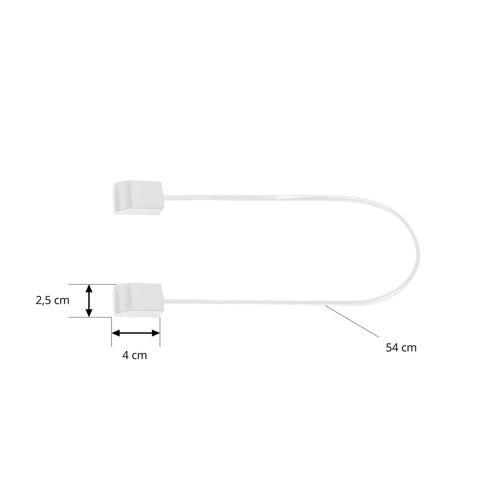 foto del prodotto connettore lindby lumaro, lunghezza cavo 54 cm, bianco, pvc