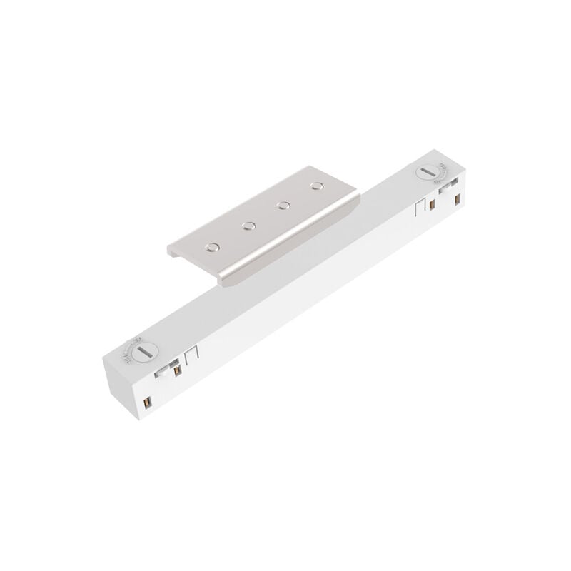foto del prodotto connettore lineare ad incasso on off ego alluminio bianco