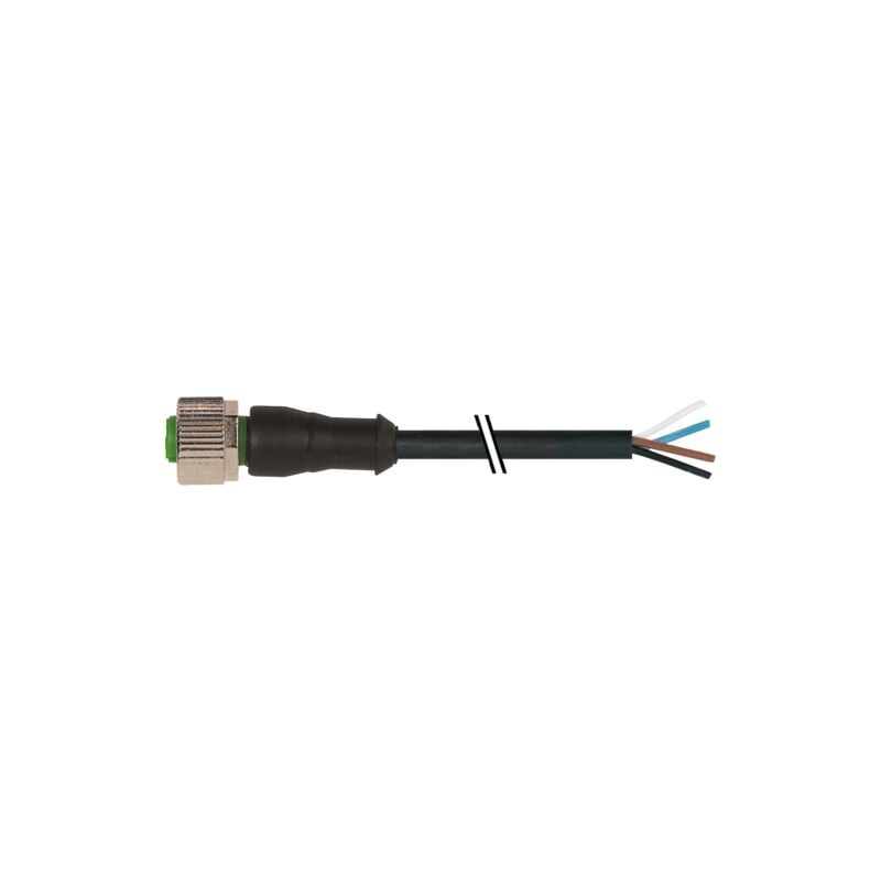 foto del prodotto connettore m12 4 poli femmina 4x0.34mmq murr elektronik 7000122216140500