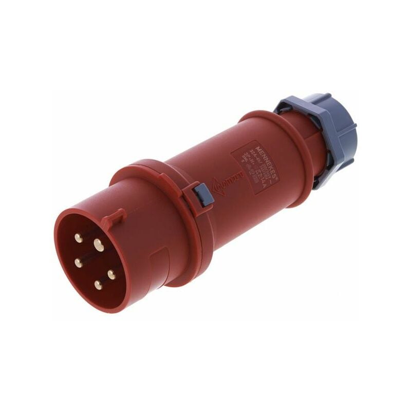 foto del prodotto connettore maschio mennekes protop cable male plug 32a ip44 a 5 pin