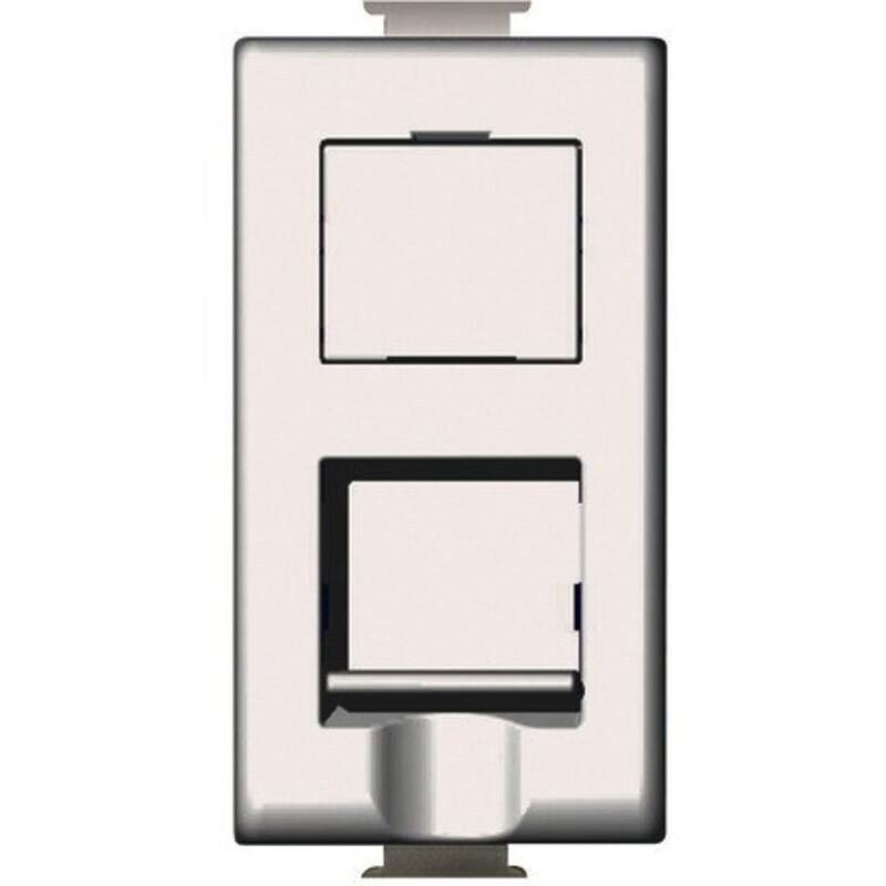 foto del prodotto connettore matix rj45 toolless stp cat6 btnet bticino cod. am5979c6s 