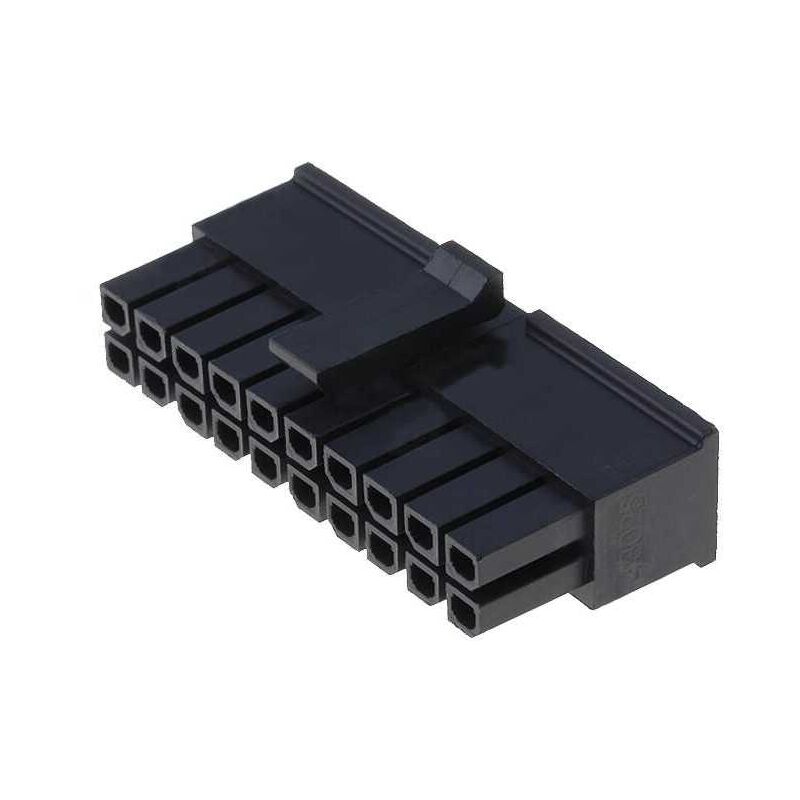 foto del prodotto connettore micro fit maschio 10x2 vie molex