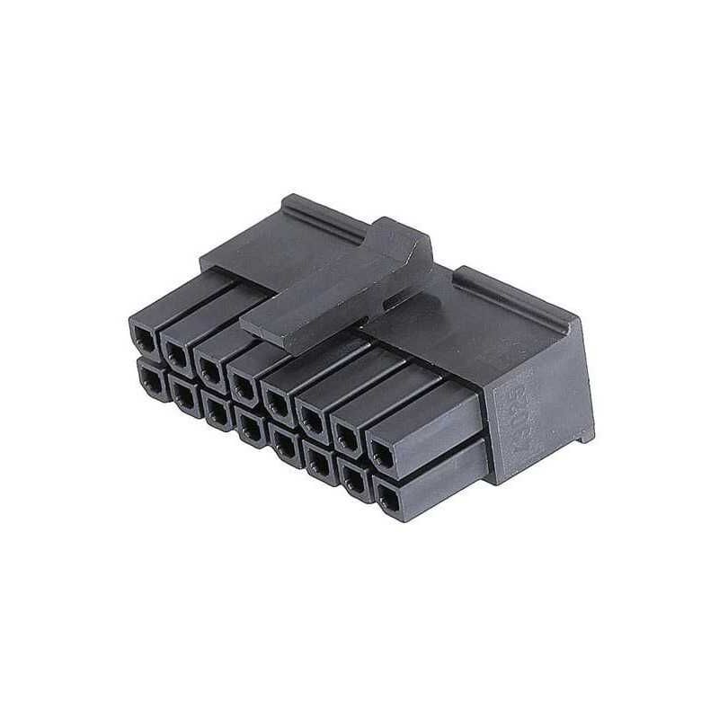 foto del prodotto connettore micro fit maschio 8x2 vie