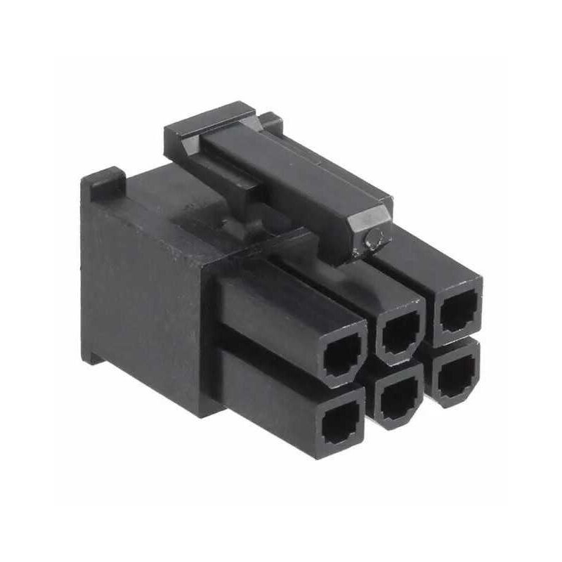 foto del prodotto connettore mini fit pcie maschio 6 vie