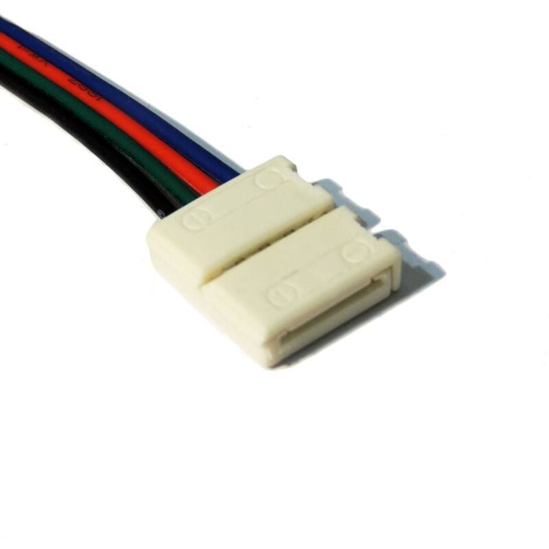 foto del prodotto connettore per strisce rgb a 12 v con cavo