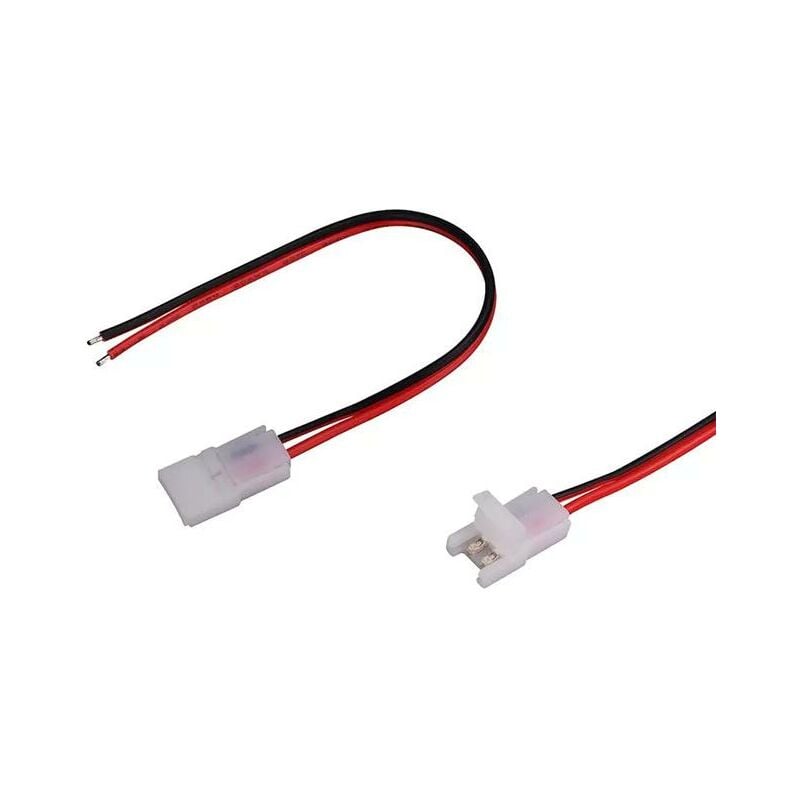 foto del prodotto connettore per striscia led 8mm singolo