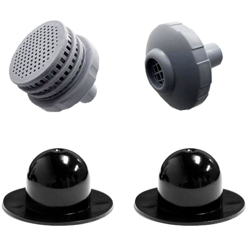 foto del prodotto connettore per tubo flessibile per piscina applicabile per intex 32 mm nero