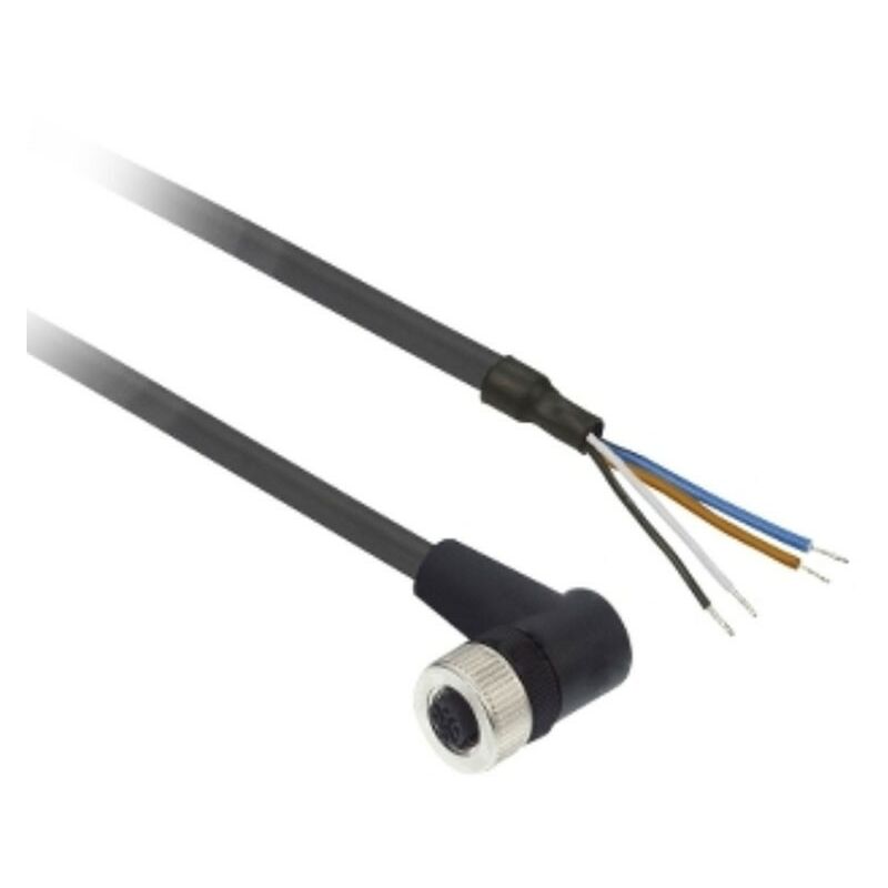 foto del prodotto connettore precablato telemecanique con cavo da 10 metri xzcp1241l10
