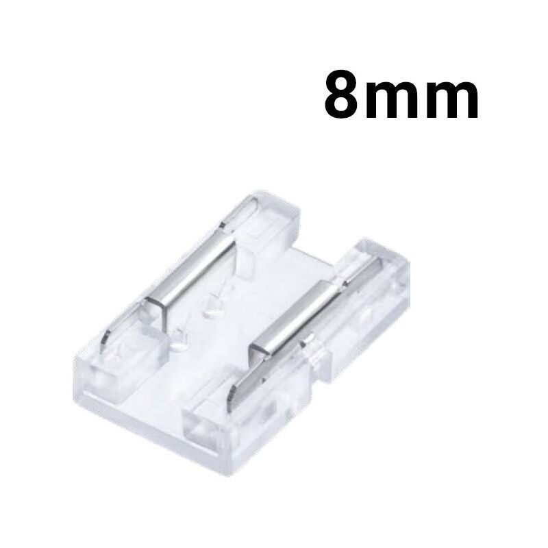 foto del prodotto connettore rapido clip invisibile 2 pin connessione da striscia a
