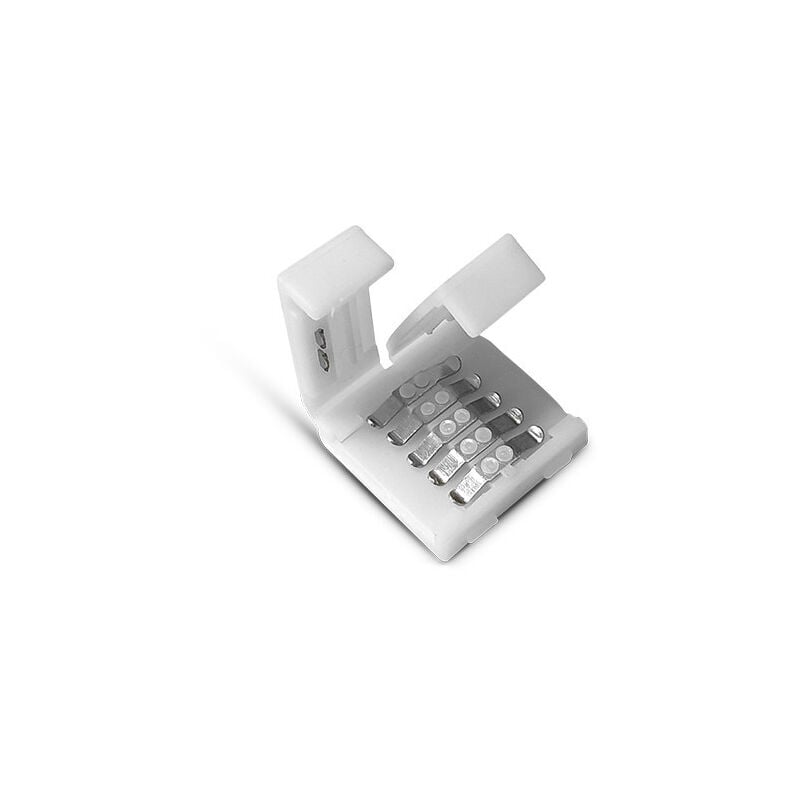 foto del prodotto connettore rapido rgb w ip20 strisce led 10 mm installazione facile compatibile multicolor