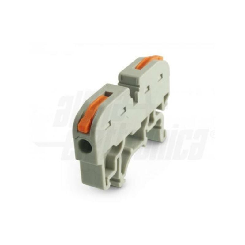 foto del prodotto connettore rapido serrafilo alpha elettronica 1 polo barra guida din 542 21