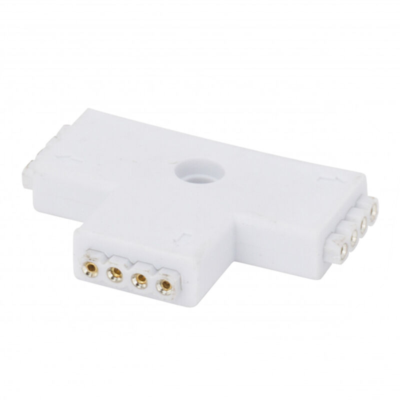 foto del prodotto connettore rapido t femmina striscia led 12 24vdc rgb