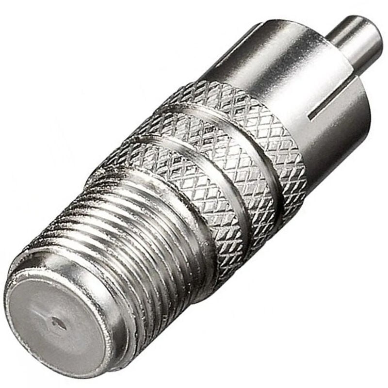 foto del prodotto connettore rca maschio satellitare femmina adattatore televisore c-009 - - maxtech