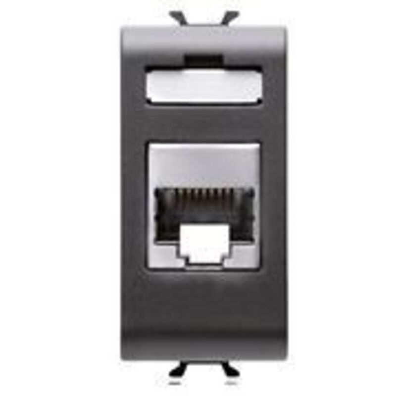 foto del prodotto connettore rj45 1m cat.5e ftp nero gewiss cod. gw12422 