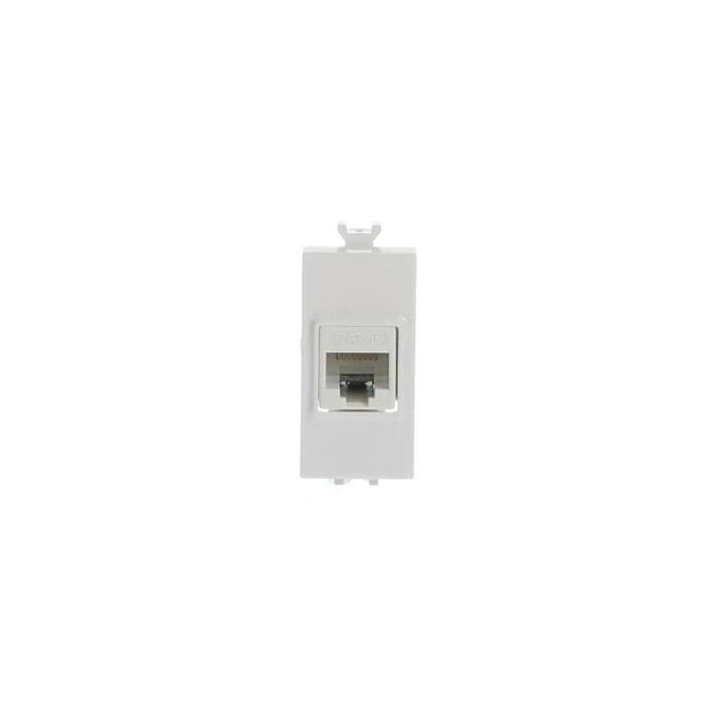 foto del prodotto connettore rj45 cat.5e utp abb chiara 2csk1124ch