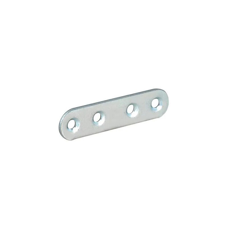 foto del prodotto connettore rotondo, acciaio galvanizzato, l60xh15xep2 mm