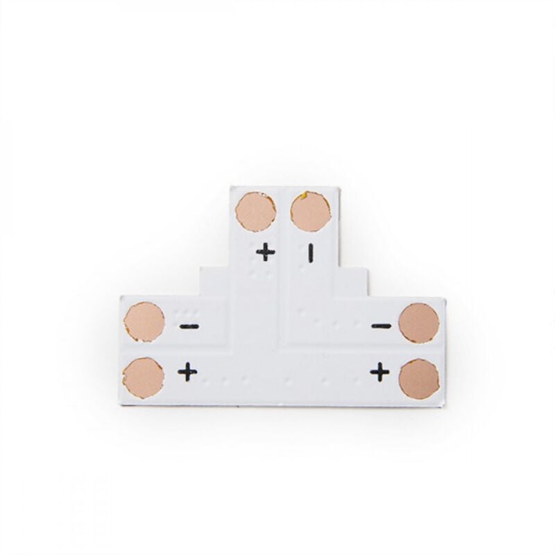 foto del prodotto connettore saldare t striscia led 8mm