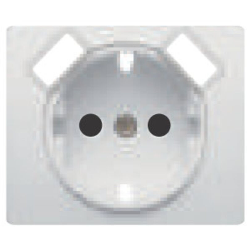 foto del prodotto connettore schuko con usb doppio bianco bjc iris 18724-usb