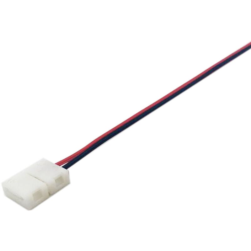 foto del prodotto connettore spinotto 12v 24v per striscia led smd 3528, 3014, 2835
