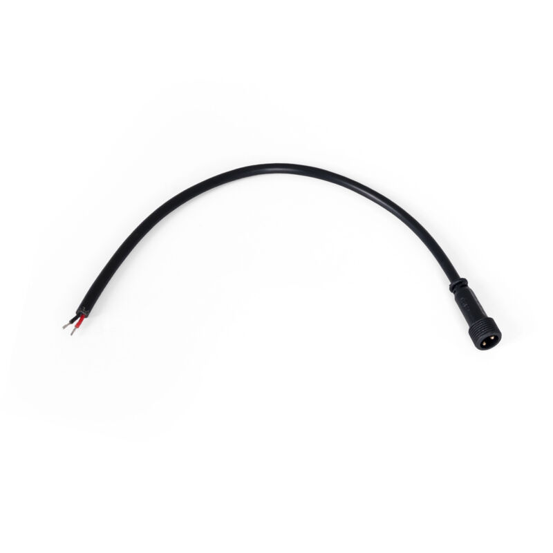 foto del prodotto connettore stagno femmina per faretti monocolore 2 pin 20 cm