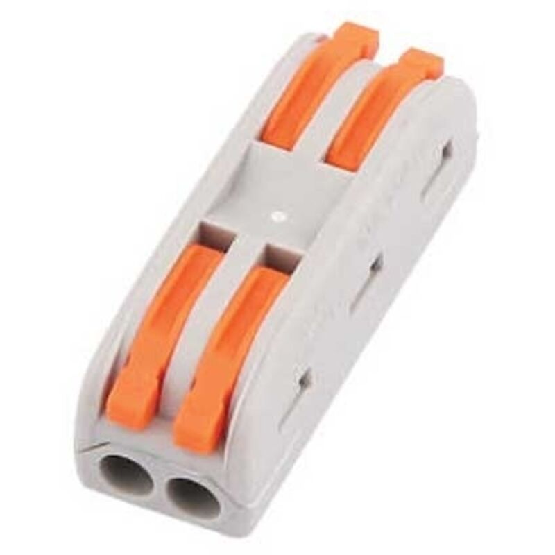 foto del prodotto connettore terminale 2 uscite 2 pin confezione da 10 pezzi