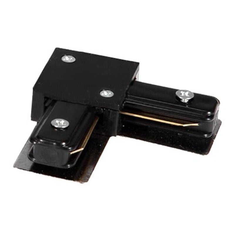 foto del prodotto connettore tipo l per binario monofase ultrapower nero