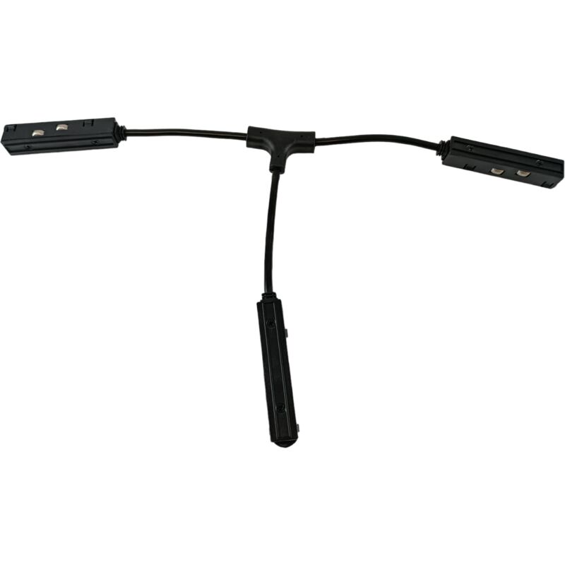 foto del prodotto connettore tipo t per binario magnetico 20 mm