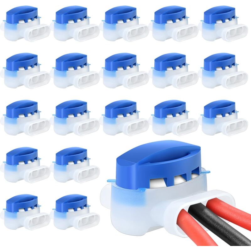 foto del prodotto connettori per cavi per robot tosaerba automower set da 20 