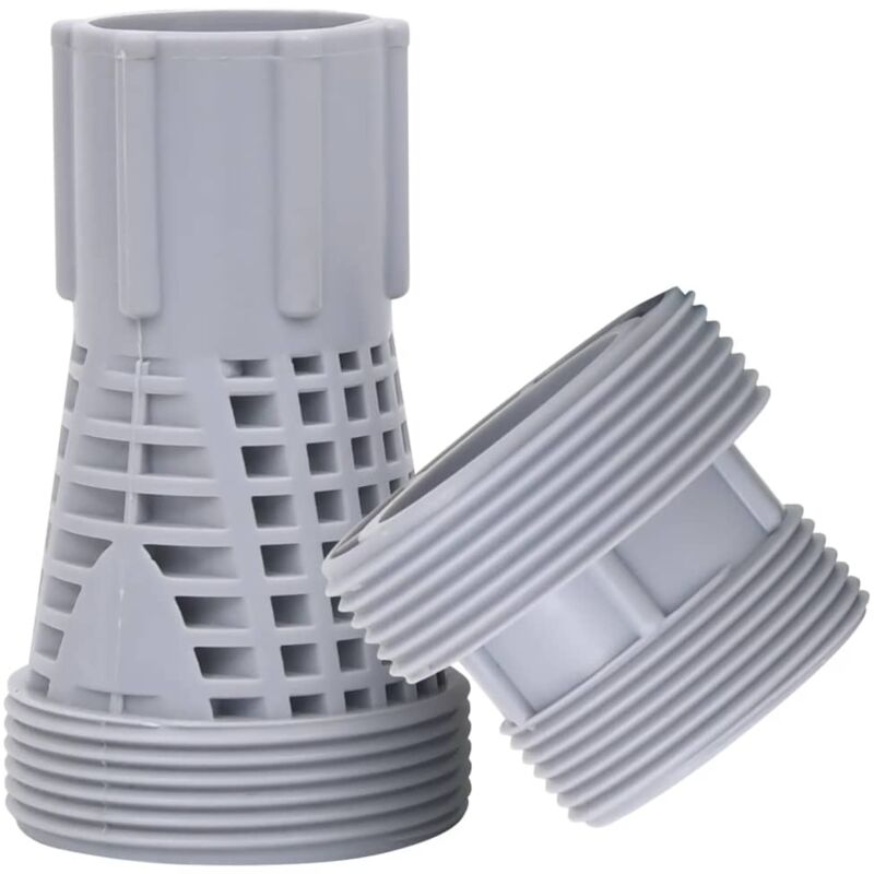 foto del prodotto connettori per tubo flessibile per piscina 2 pz in plastica vidaxl