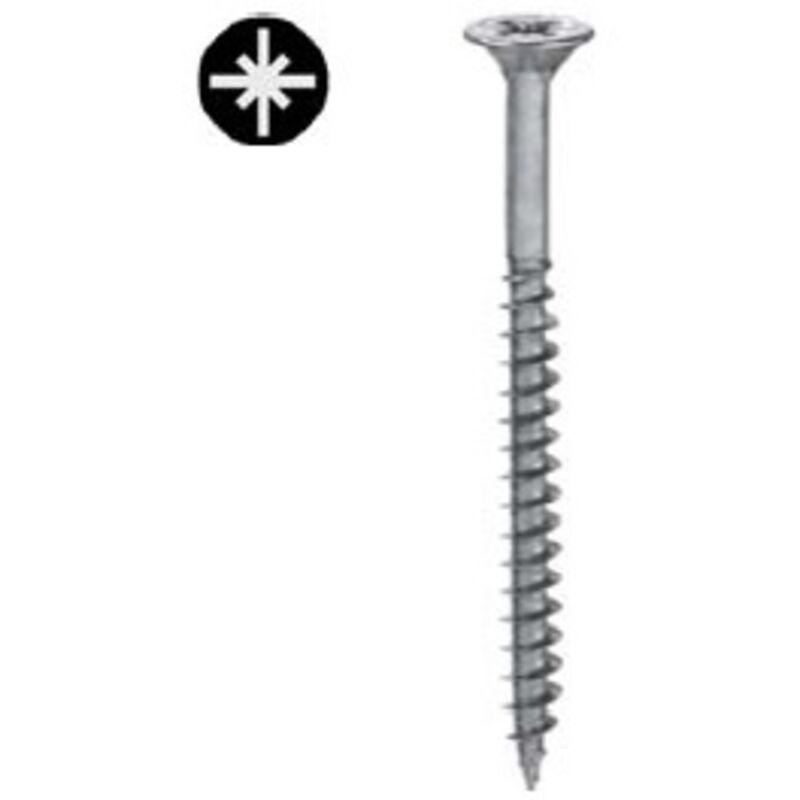 foto del prodotto connex 30 viti testa piana svasata zincate 3,0x20mm