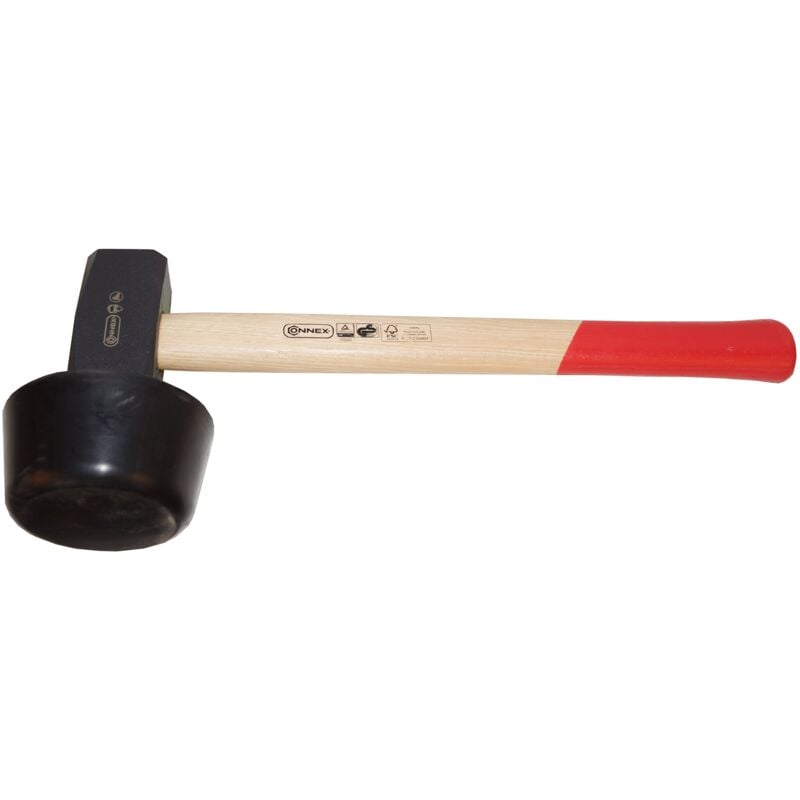 foto del prodotto connex cox622256 mazza a testa piatta e tonda 2400 g