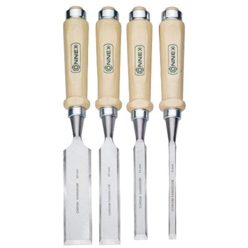 foto del prodotto connex cox861000 set di 4 scalpelli per legno