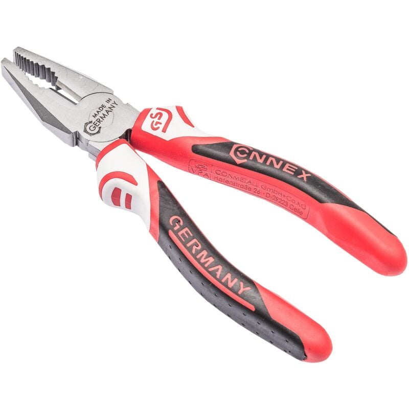 foto del prodotto connex coxt111160 pinza universale, 160 mm, in acciaio speciale per utilizzo professionale, impugnatura premium tre componenti