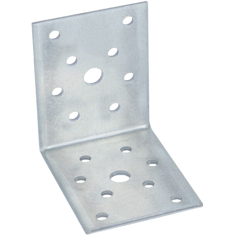 foto del prodotto connex hvg2610 giunto a gomito 70 x 70 x 55 x 3 mm, zincato, 25 pz.