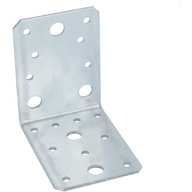 foto del prodotto connex hvg2630 raccordo ad angolo, 25 pezzi, zincato, 90 x 90 x 65 x 2,5 mm