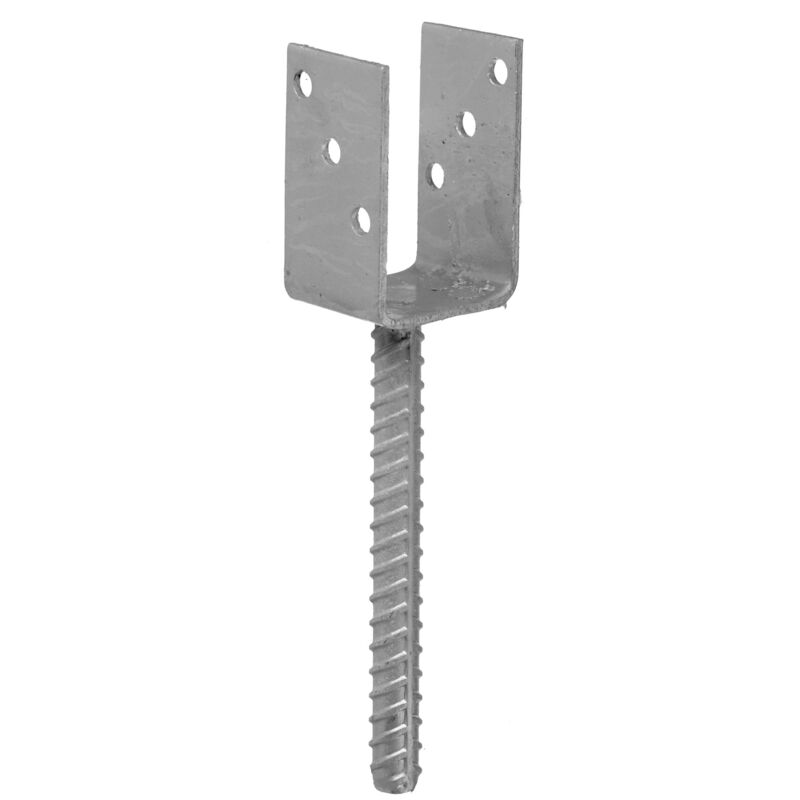 foto del prodotto connex palo 101 x 60 x 100 x 200 x 4 mm durchmesser16 mm, forma a u, materiale zincato a caldo, 1 pezzi, hv4220