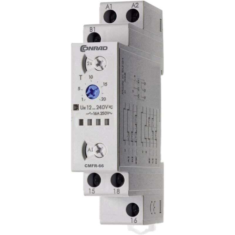foto del prodotto conrad components cmfr 66 rel temporizzato multifunzionale 1 pz. intervallo di tempo 24 h max 1 scambio
