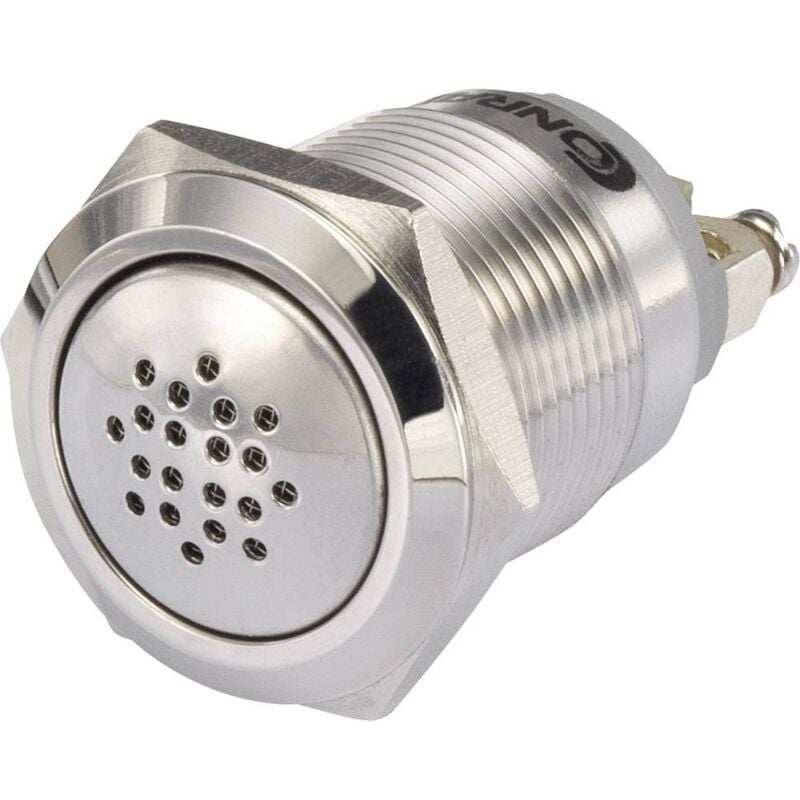 foto del prodotto conrad tru components 1231432 buzzer pressione acustica 85 db tensione 12 v dc tono continuo 1 pz.