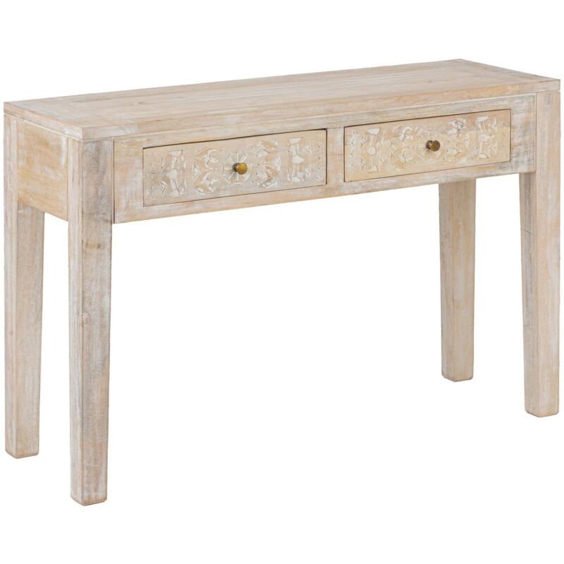 foto del prodotto console a 2 cassetti shirel mango l120cm atmosphera cr ateur d int rieur