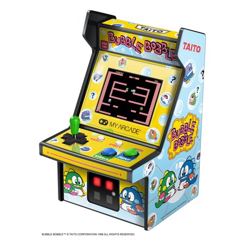 foto del prodotto console pocket my arcade dgunl 3241 retro games bubble bobble micro pl