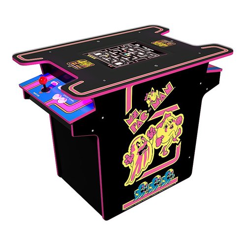 foto del prodotto console videogioco arcade1up msp h 01241 ms pac man table game head to