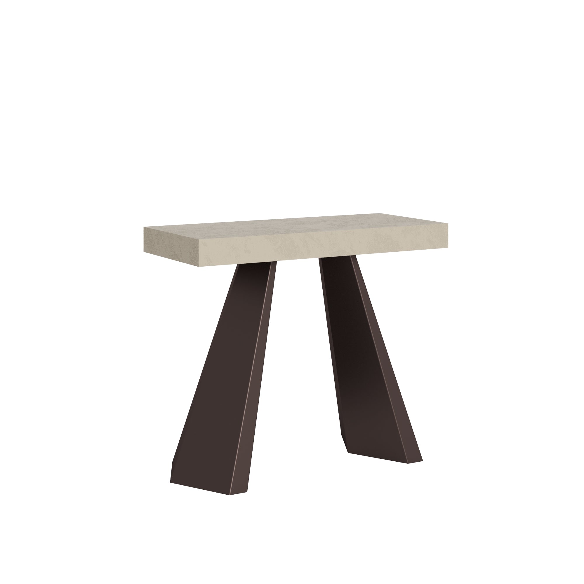 foto del prodotto consolle allungabile 90 196x40x77 cm diamante small premium cashmere telaio orso