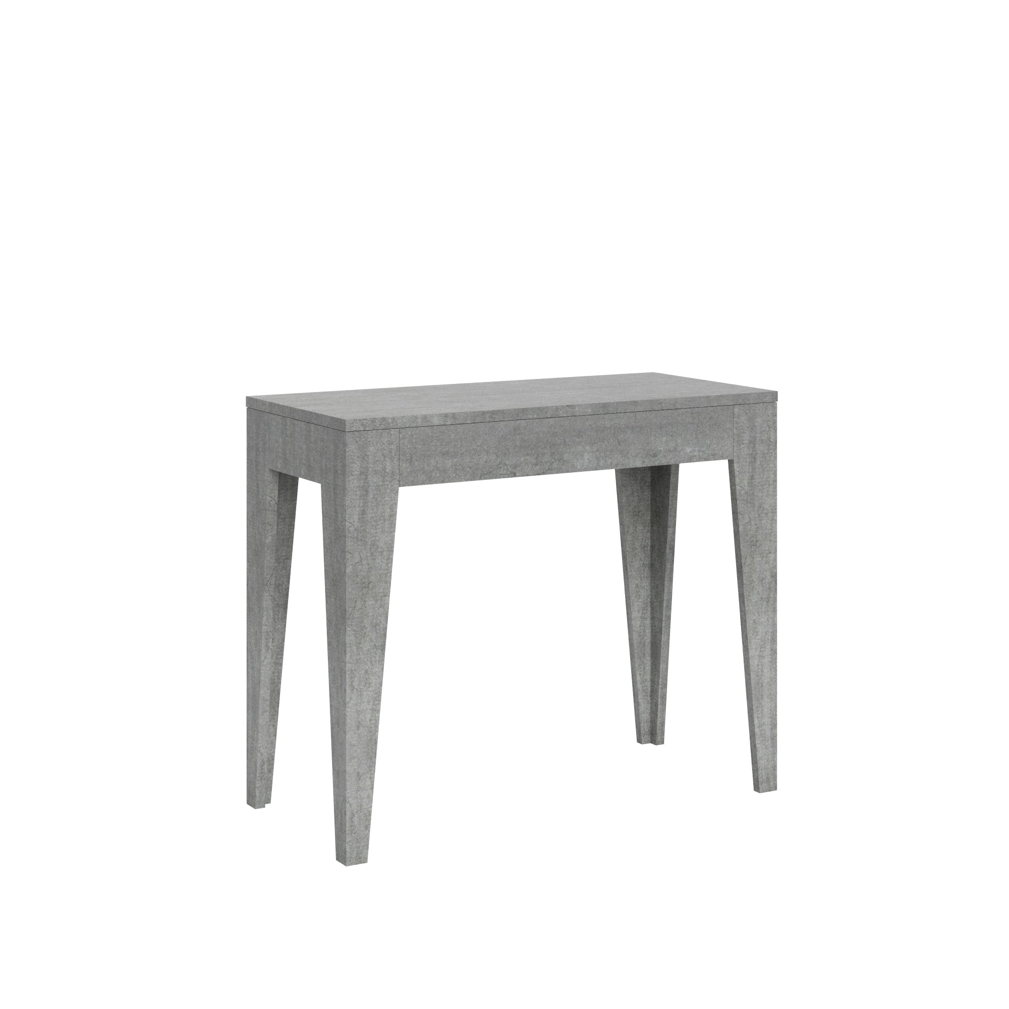 foto del prodotto consolle allungabile 90 198x42x77 cm in nobilitato grigio