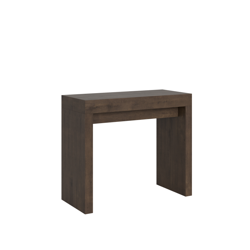 foto del prodotto consolle allungabile 90x40 196 cm roxell small noce