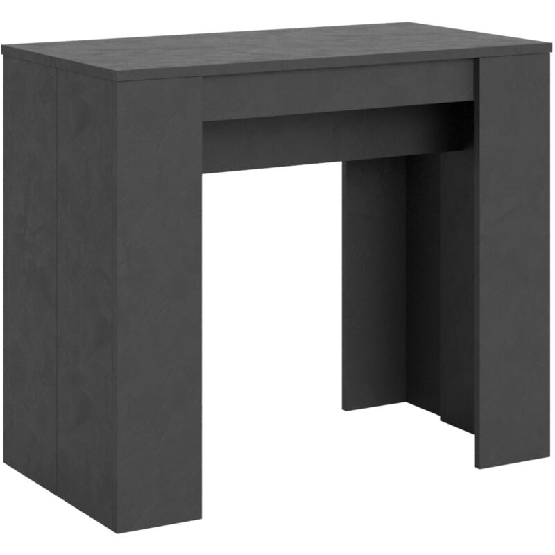 foto del prodotto consolle allungabile 90x40 308 cm basic noce