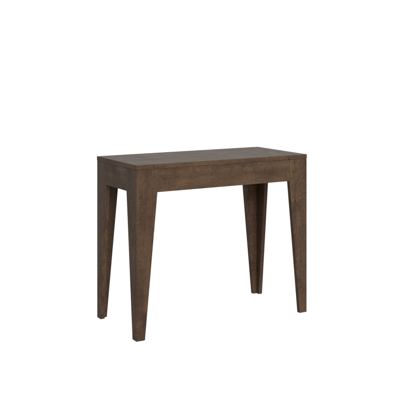 foto del prodotto consolle allungabile 90x42 198 cm isotta small noce