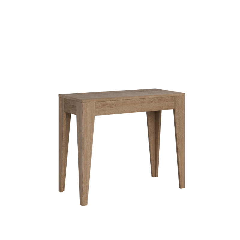 foto del prodotto consolle allungabile 90x42 198 cm isotta small quercia natura